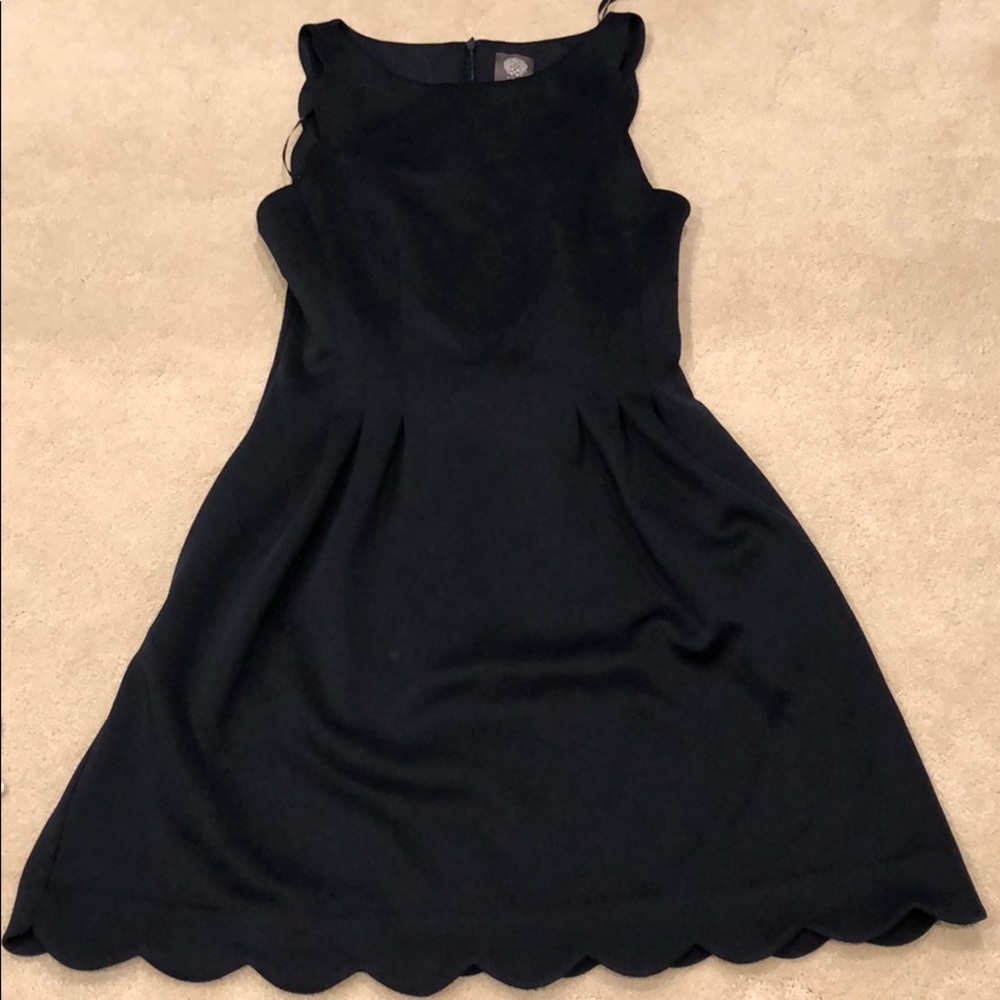 Vince Camuto scalloped dress